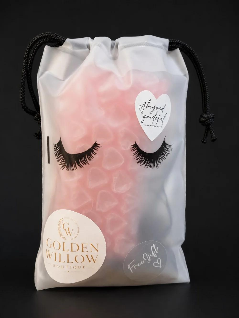 Pink Lip Gloss Lightweight Glossy Finish